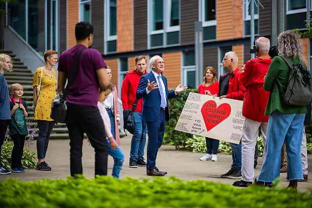 Afbeelding protest red de zorg