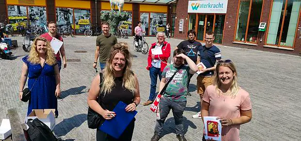 Afbeelding protest red de zorg