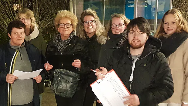 Afbeelding protest red de zorg