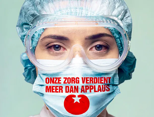 Afbeelding protest red de zorg