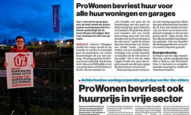 Afbeelding protest red de zorg