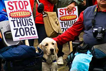 Afbeelding protest red de zorg