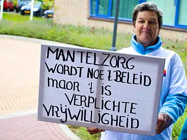 Afbeelding protest red de zorg