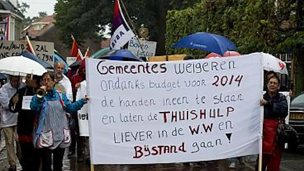 Afbeelding protest red de zorg
