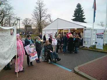 Afbeelding protest red de zorg