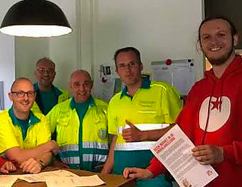 Afbeelding protest red de zorg