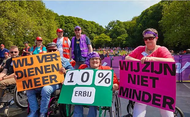 Afbeelding protest red de zorg