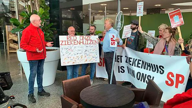 Afbeelding protest red de zorg