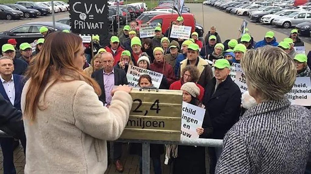 Afbeelding protest red de zorg