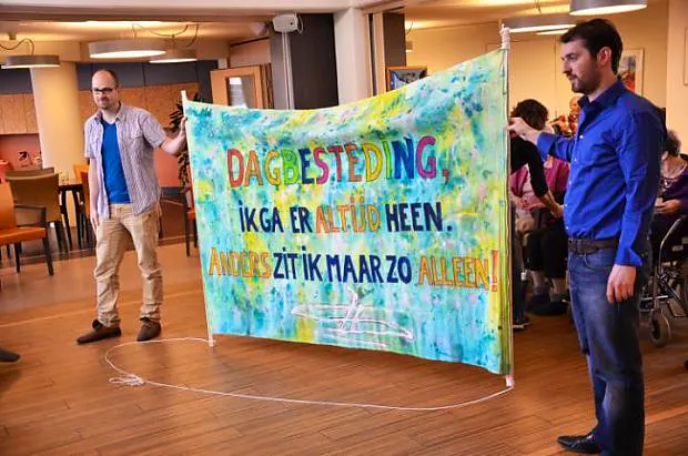 Afbeelding protest red de zorg