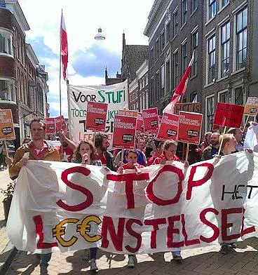 Afbeelding protest red de zorg