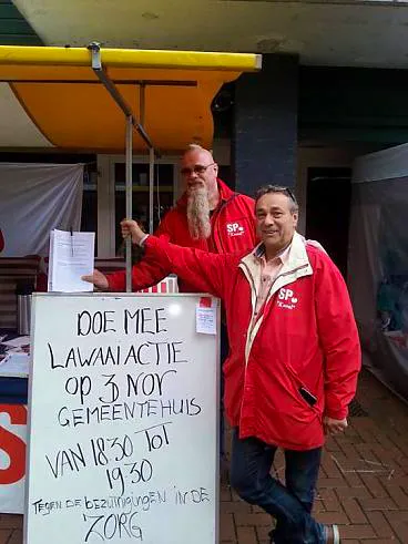 Afbeelding protest red de zorg