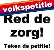 Afbeelding protest red de zorg