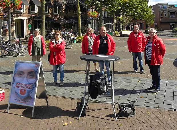 Afbeelding protest red de zorg