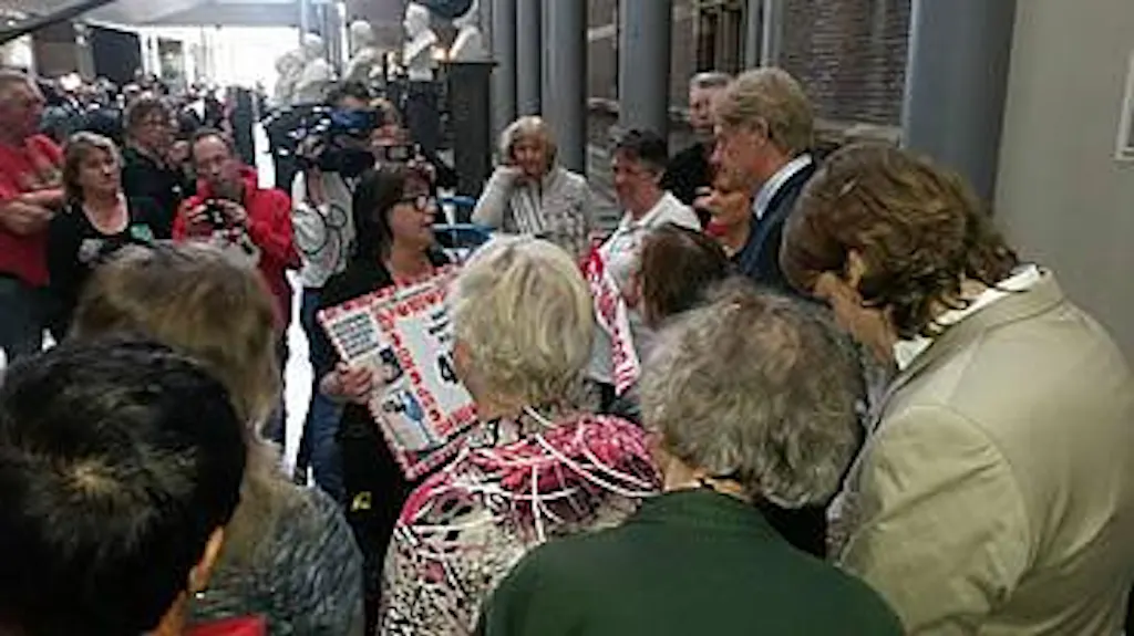 Afbeelding protest red de zorg