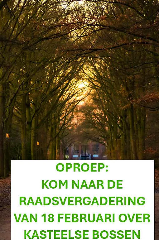 Werkgroep Moelbaerenbos kritisch over de Ontwikkelingsvisie Kasteelse Bossen van BenW Horst aan de Maas