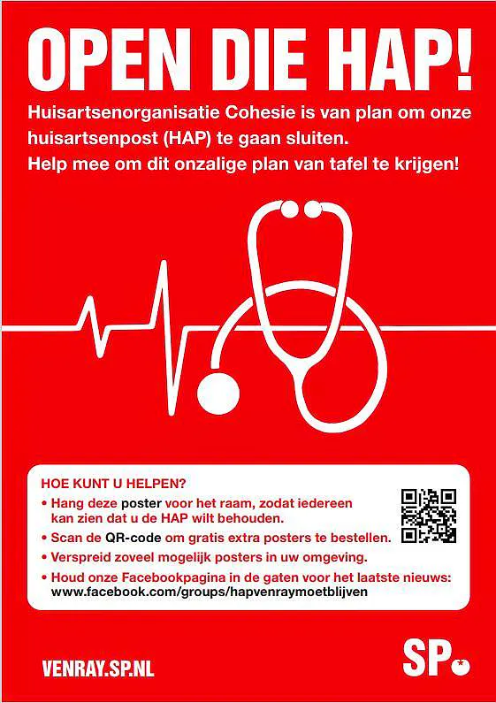 Afbeelding protest red de zorg
