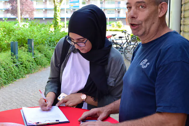 Afbeelding protest red de zorg