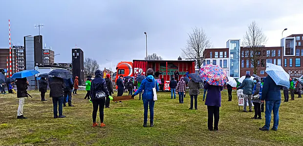 Afbeelding protest red de zorg