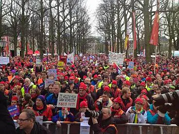 Afbeelding protest red de zorg