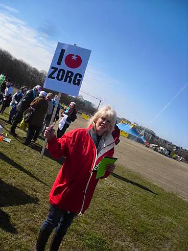 Afbeelding protest red de zorg