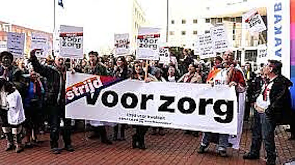 Afbeelding protest red de zorg