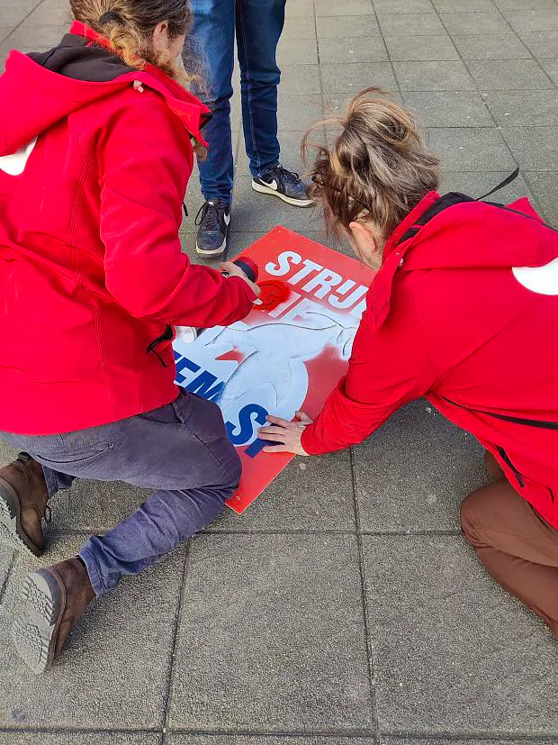 Afbeelding protest red de zorg