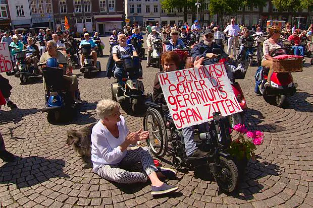 Afbeelding protest red de zorg
