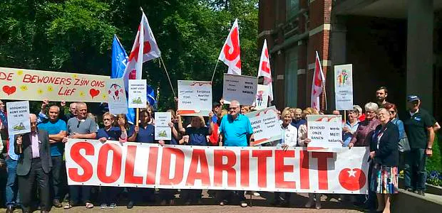 Afbeelding protest red de zorg