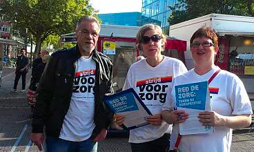 Afbeelding protest red de zorg