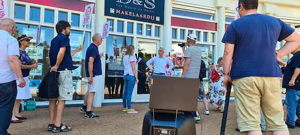 Afbeelding protest red de zorg