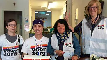 Afbeelding protest red de zorg