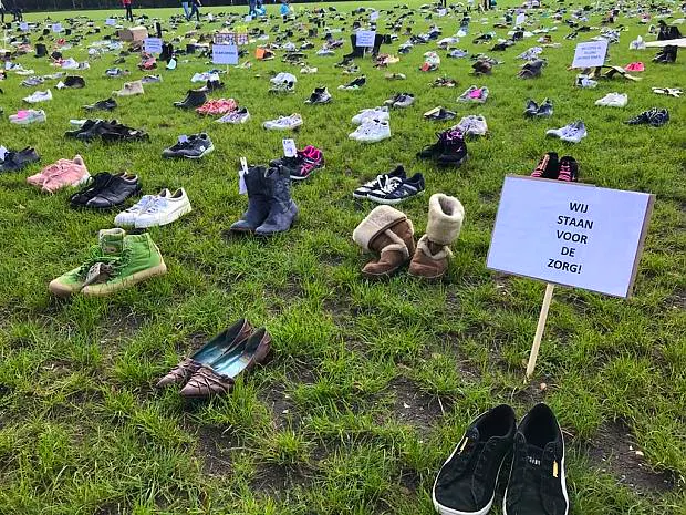 Afbeelding protest red de zorg