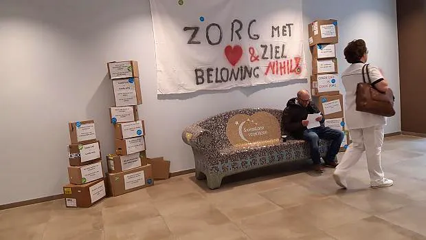 Afbeelding protest red de zorg