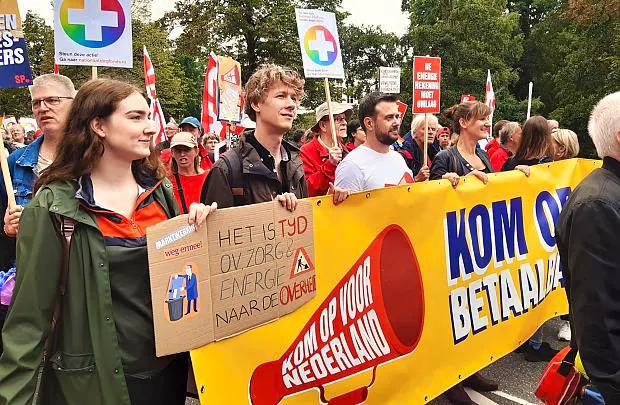 Afbeelding protest red de zorg