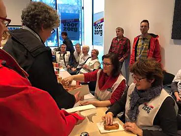 Afbeelding protest red de zorg