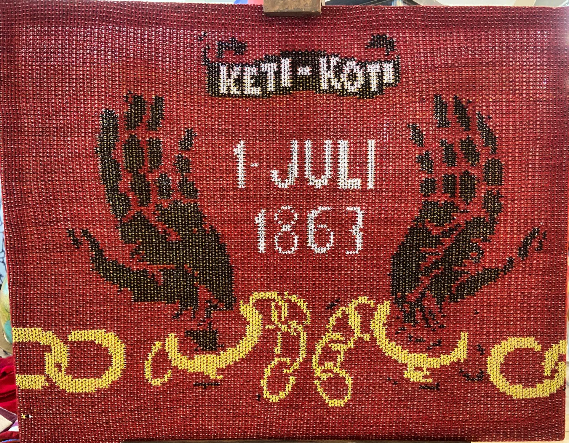 SP  wil vlag op Keti Koti