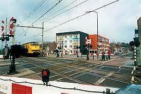 Het verdiepte spoor in Vught.