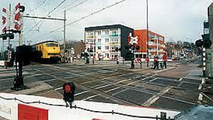 Het verdiepte spoor in Vught.