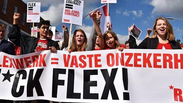Fuck Flex actie in Vught