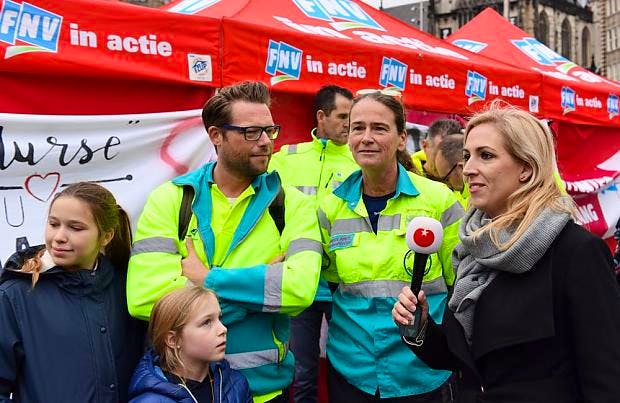 Afbeelding protest red de zorg