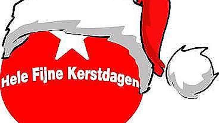 Fijne feestdagen!