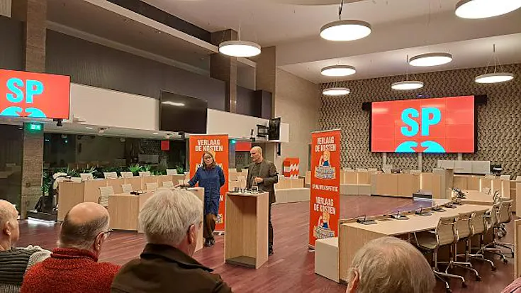 SP bijeenkomst met Jasper van Dijk