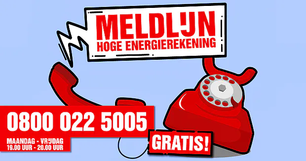 SP start Meldlijn hoge energierekening