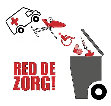 Afbeelding protest red de zorg