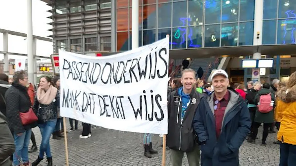 Afbeelding protest red de zorg