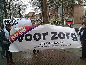 Afbeelding protest red de zorg