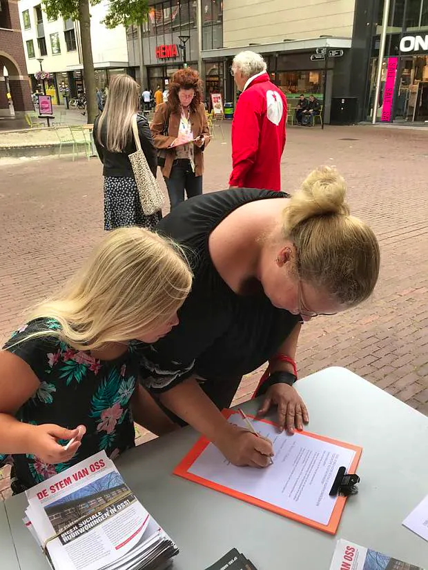 Afbeelding protest red de zorg