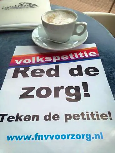 Afbeelding protest red de zorg