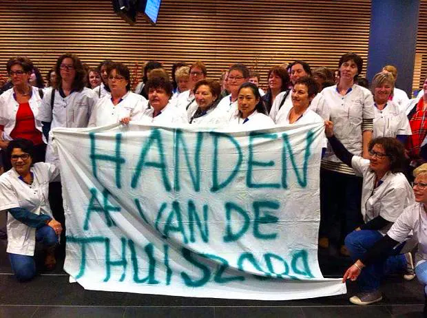 Afbeelding protest red de zorg